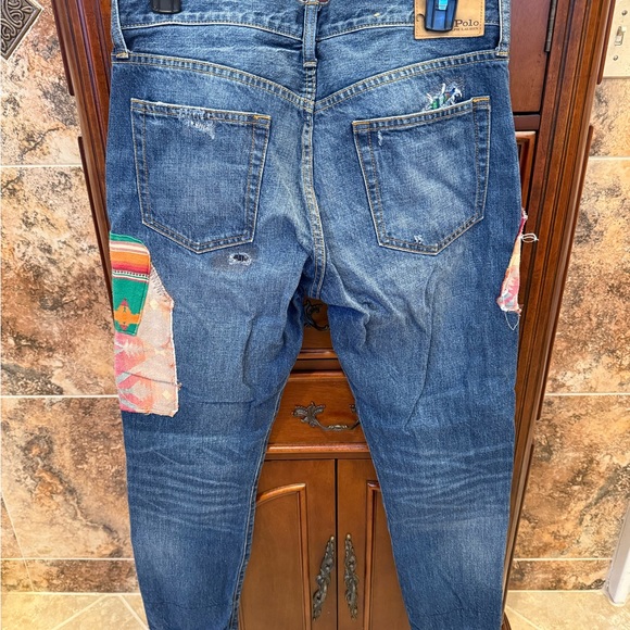 Polo Ralph Lauren Avery Patchwork Boyfriend Jean - Picture 3 of 4